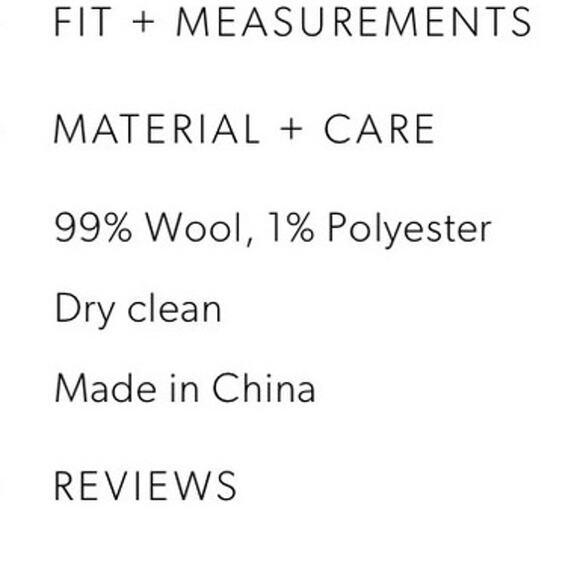 Anine Bing Declan Oversized Blazer In Black & Grey Stripe XS NWT - Picture 8 of 8